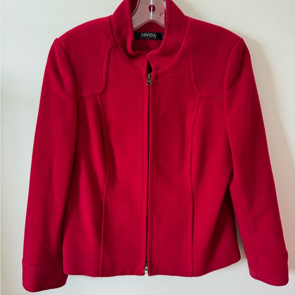 #119 - ARVIDA Women's Red Coat